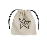 CTHULHU DICE BAG BEIGE AND BLACK POUCH ROLEPLAYING GAMES Q-WORKSHOP RPG DND NEW