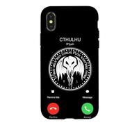 Call of Cthulhu Lovecraftian Horror Necronomicon Case for iPhone X/XS