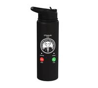 Call of Cthulhu Lovecraftian Horror Necronomicon Stainless Steel Insulated Water Bottle