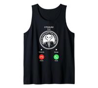 Call of Cthulhu Lovecraftian Horror Necronomicon Tank Top