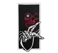 Call of Death Grim Reaper Skull Patch Embroidered Applique Badge Iron On Sew On Emblem