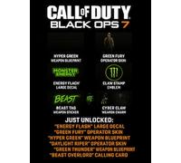 Call of Duty: Black Ops 7 Exclusive Monster Energy Full Set Pack (PC, PS5, PS4, Xbox Series X/S, Xbox One) - Call of Duty Official Key - GLOBAL