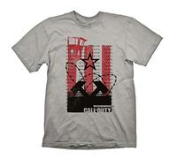 Call of Duty Gaya Entertainment Black Ops Cold War T-Shirt Wall Light Grey Size XL