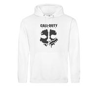 Call of Duty Ghosts Hoodie White XX-large - Mens Gamer Pullover Sweatshirt, COD Ghost Mask Skull Design, Gaming Apparel for Boys, Teens & Adults, Cotton Blend, Casual Wear Gift