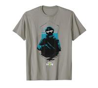 Call of Duty: Modern Warfare 2 Covert Soldier Portrait T-Shirt, Men, Slate Grey, X-Large
