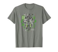 Call of Duty: Modern Warfare 2 Ghost Head Portrait T-Shirt, Men, Olive Heather, 3X-Large