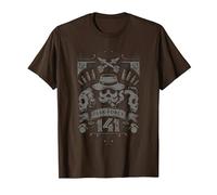 Call of Duty: Modern Warfare 2 Task Force 141 Vintage Poster T-Shirt, Men, Brown, Small
