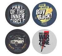 Call of Duty Warzone Unisex Icons Coasters, Multicoloured, Ceramic,