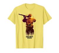 Call of Duty WWII - War Zone Front Line T-Shirt T-Shirt, Men, Lemon Yellow, Large