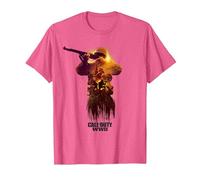 Call of Duty WWII - War Zone Front Line T-Shirt T-Shirt, Men, Pink Heather, Medium