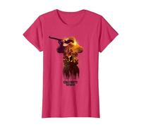 Call of Duty WWII - War Zone Front Line T-Shirt T-Shirt, Women, Red Heather, X-Small