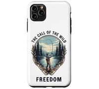 Call of the Wild Freedom Call of Nature Fishing Shore Motif Case for iPhone 11 Pro Max