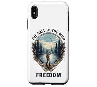 Call of the Wild Freedom Call of Nature Fishing Shore Motif Case for iPhone XS Max