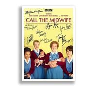 Call The Midwife Cast Signed Autograph A4 Poster Photo BBC TV Show Series 9 Season Framed Memorabilia Gift (A4 POSTER ONLY)