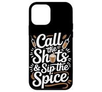 Call the Shots & Sip the Spice Pumpkin Spice Nurse Case for iPhone 12 mini