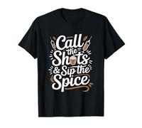 Call the Shots & Sip the Spice Pumpkin Spice Nurse T-Shirt
