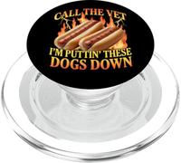 Call The Vet I'm Putting These Dogs Down Funny Hotdog PopSockets PopGrip for MagSafe