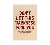 Call Your Mom This Darkness Fool You Canvas Poster Bedroom Decor Landscape Office Room Decor Gift 08x12inch(20x30cm)