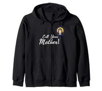 Call your mother Mary catholic design Zip Hoodie