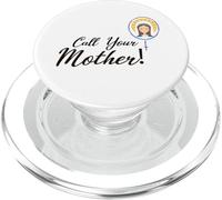 Call your mother saint mary design PopSockets PopGrip for MagSafe