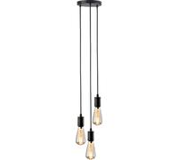 Knightsbridge Knightsbridge Calla - 230V E27 Contemporary 3 Light Pendant - Matt