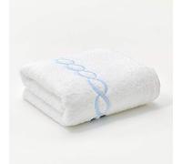 Calla Angel Superior 1000 Gram Egyptian Cotton Oversize 63 x 31 Bath Towel, 1 Piece, Blue Chain