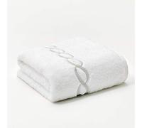 Calla Angel Superior 1000 Gram Egyptian Cotton Oversize 63 x 31 Bath Towel,1 Piece, Silver Chain