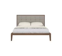 Calla Kingsize Bed - Walnut / Natural