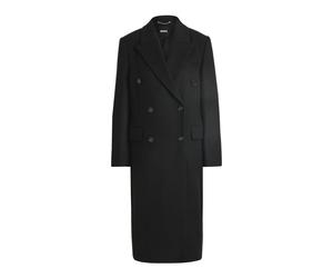 Callaf Long Twill Coat - female - Boss - Double-Breasted Coats - Black - L - Coats L