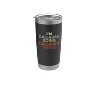 Callahan Name Callahan Personalized Name First Given Stainless Steel Insulated Tumbler