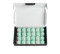 Callan Candles Fresh Mint & Rhubrb Pack of 24 Soy Wax Melts | Super Strong Eco Scented Wax Melts Made with Love | Vegan Friendly Candle Melts for Everday Use