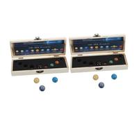 CALLARON 1 Set Mineral Nine Planets Collective Figurine Solar System Decor for Home Desktop Decoration and Educational Use