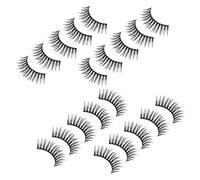 CALLARON 10 Pairs False Eyelashes Kit for Women Natural Look Individual Extensions Easy to Wear Comfortable Fit Curved for All Eye Shapes