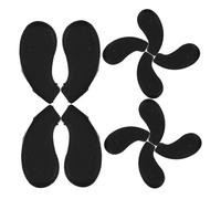 CALLARON 10 Pairs Soft Silicone Nose Pads for Kids Glasses Non-Slip Eye Glass Nose Cushions Comfortable Replacement Grips for Eyeglasses Anti-Slip