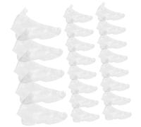 CALLARON 1000pcs Disposable Plastic Foot Covers Foot Film Sleeve for Moisturizing Spa Trial Shoe Use Hydrating Mask