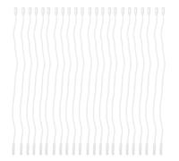 CALLARON 1000pcs White Cotton Tag Strings for Clothes, Large Size Price Tag Tie Ropes with Sturdy Cotton Cord, Suitable for Retail Store Clothing Label Fasteners and Packaging