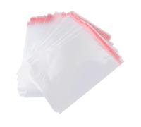 CALLARON 100pcs Cellophane Bags Self Seal Adhesive Cello Bags for Bakery Retail Party Home Easy to Reuse