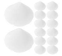 CALLARON 100pcs Ceramic Refractory Kiln Supporting Nails Pottery Craft Tools High Temperature Resistant Clay Nails for Ceramic Kiln Firing and Pottery Making