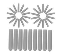 CALLARON 100pcs Dishwasher Rack Caps Prong Covers Protectors Rack End Caps for Dishwasher Repair Tip Use in Kitchen