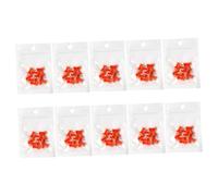 CALLARON 100pcs Eyelash Glue Bottle Caps with Blocking Needle Tips Essential Salon Goods for Efficient Eyelash Extensions and Application