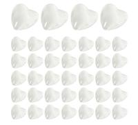 CALLARON 100pcs Glass Nail Polish Display Rack with Heart-shaped Beads Nail Art Color Chart for Salon and Professional Manicure Practice