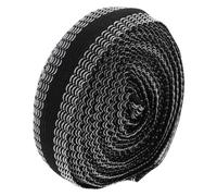 CALLARON 10m Black Self-adhesive Iron-on Hemming Tape Polyester Fabric Tape for Pants Edging Shortening Sewing Accessories Suitable for Tailors and Home Use