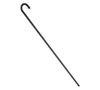 CALLARON 10pcs All Black Plastic Stage Crutch Stick for Party Performance Durable Magician Prop for Halloween and Themed Events Practical Trick Accessory for Cosplay and Photo Booth