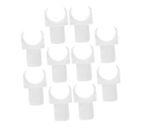 CALLARON 10pcs Durable Wheelchair Support Blocks and Wear Resistant Sliders Fit for Drive Transport Chair Tubes Includes Short and Long Slide Blocks for Reliable Wheelchair Repairs and