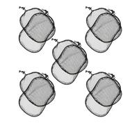 CALLARON 10pcs Elastic Wig Hairnet Caps for Women Men Wig Hair Net Drawstring Ponytail Hair Net for Ballet Bun Wrapping Supply