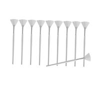 CALLARON 10pcs Flare Brush Soft Bristles Facial Mask Applicator Makeup Tools for Mask Application for Home Salon Use