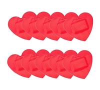 CALLARON 10pcs Heart Shaped Patches for Care Breathable for Daily Use for Boys and Girls and Adults Promotes Healing and Protects Wounds from Dirt