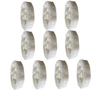 CALLARON 10Pcs Loofah Dish Washing Sponges with Strong Cleaning Power and Odour Resistant Material Beige Kitchen Cleaning Sponges for Effective Dishwashing