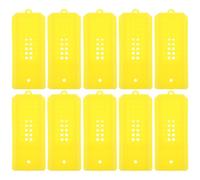 CALLARON 10pcs Portable Plastic Bee Rearing Cups and Convenient Bee Cages for Queen Breeding Improving Efficiency Useful Supplies for Efficient Hive Management