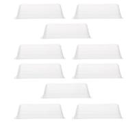 CALLARON 10pcs Silicone Dustproof Covers Mold for Resin Casting, Crystal Bracelet Shield, Multifunctional Plastic Protective Shields for Jewelry Making